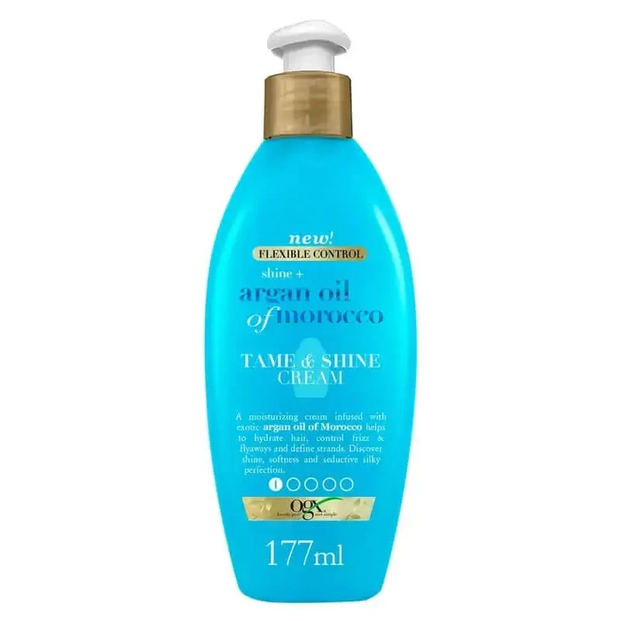 OGX Moroccan Argan Oil Shine Styling Cream, 177 мл: цены и характеристики