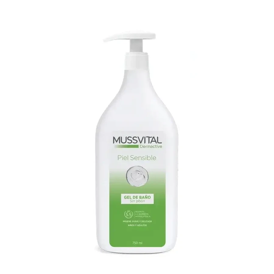 Гель для чутливої шкіри Mussvital Dermactive Sensitive Skin, 750 мл: ціни та характеристики