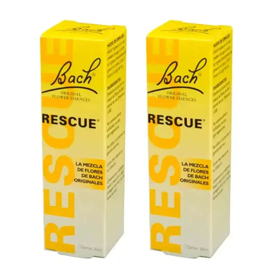 Краплі Bach Rescue, упаковка 2 х 20 мл: ціни та характеристики