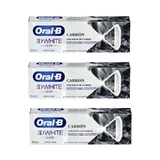 Зубная паста Oral-B с древесным углем, 3X75 мл