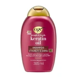 OGX Шампунь с кератиновым маслом для ломких волос, увлажнение и укрепление, 385 мл
