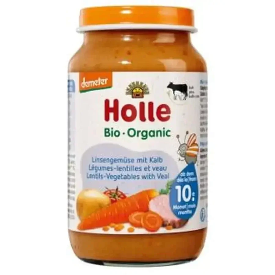 Holle Овощной тарт Говядина Чечевица +10Месяцев.: цены и характеристики