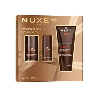 Nuxe Nuxe Men Exclusive Gift Box for Men Увлажняющий гель + дезодорант + гель для душа