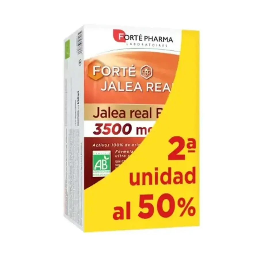 Forté Pharma Флакон Forté Royal Jelly Bio 3500 Pack (2nd Ud At 50%) , 20 мл: цены и характеристики