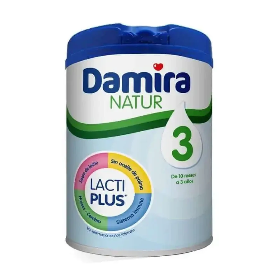 Молоко Damira Natur 3 800 г для немовлят та дітей раннього віку: ціни та характеристики