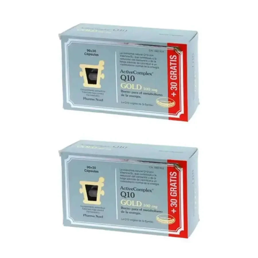 Activecomplex Q10 Gold 100 мг, 2X120 капсул: ціни та характеристики
