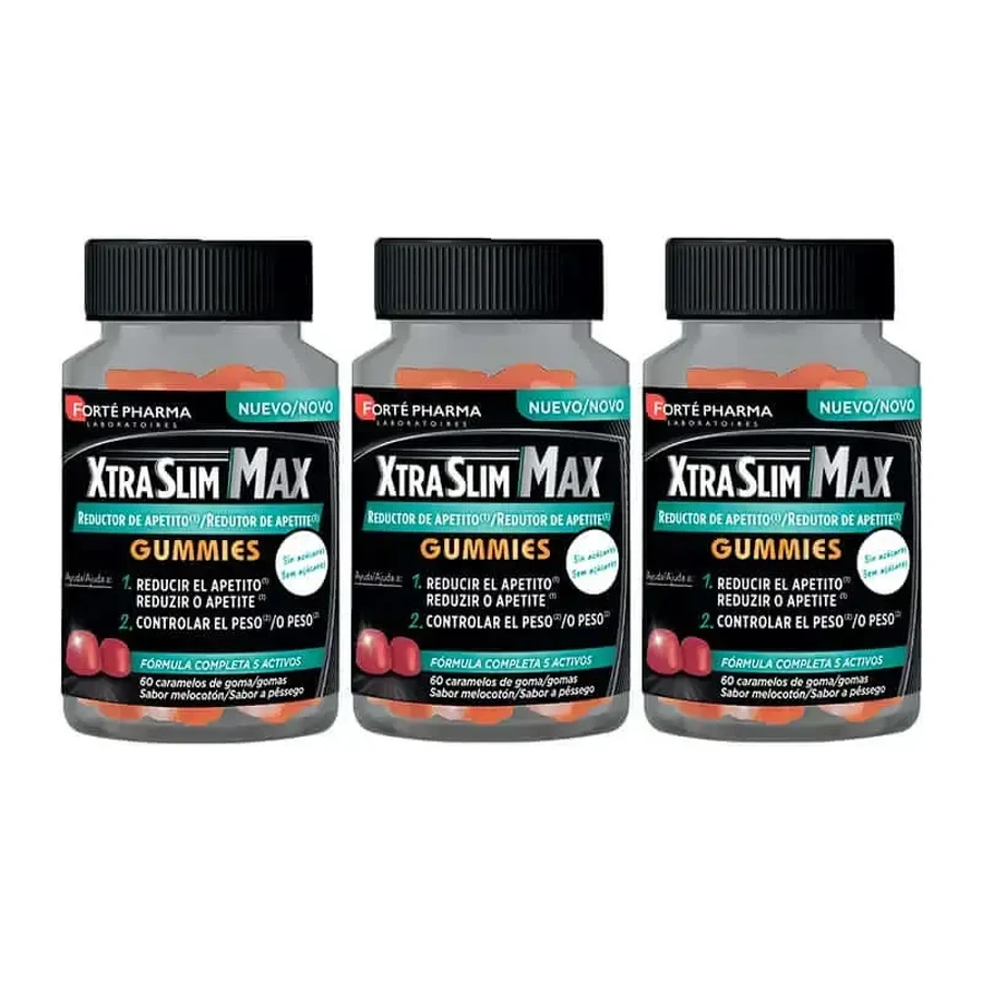 Forté Pharma Трипло Xtraslim Max Reducer Gummie 3 x 60 цукерок: ціни та характеристики