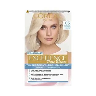 L'Oréal Paris Excellence Pure Blonde Ultra-Lightening - Оттенок 03 Ultra Light Ash Blonde