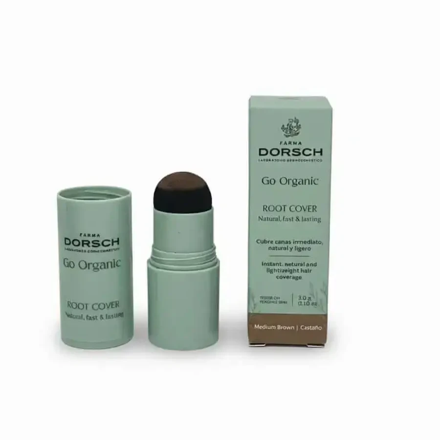 Farma Dorsch Покриття для коренів середньо-коричневе сіре Покриття для волосся каштан, 3 г: ціни та характеристики