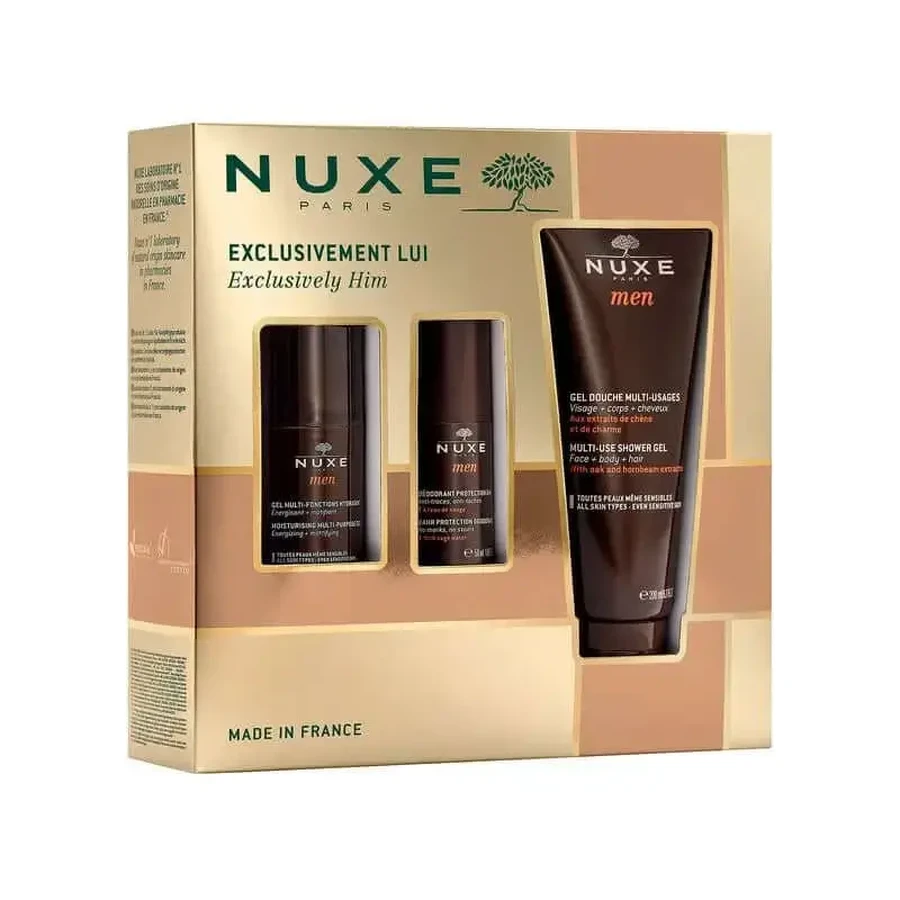Nuxe Men's Treatment Coffret - Незаменимые средства по уходу за мужчинами в мужском лечебном кофре: цены и характеристики