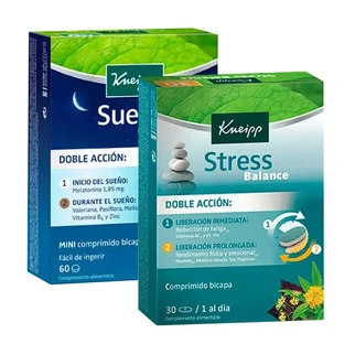 Kneipp Pack Kneipp Complete Sleep, 60 таблеток + Kneipp Stress Balance, 30 таблеток