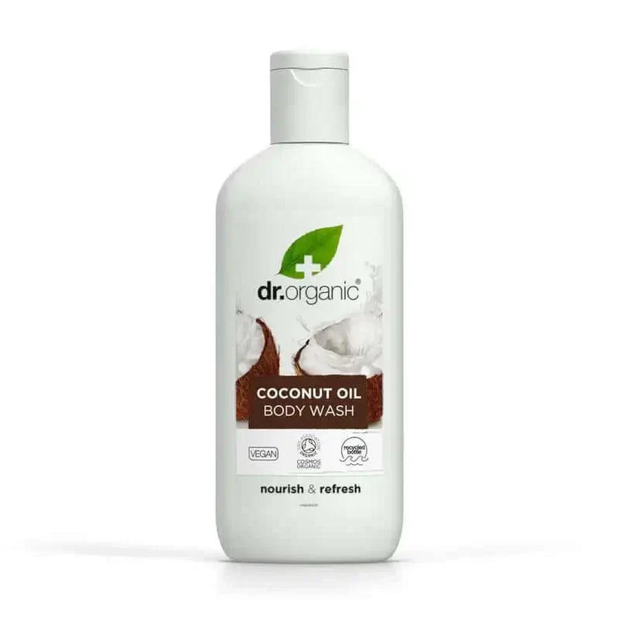 Dr.Organic Гель для душу з кокосовою олією для сухої шкіри, 250 мл: ціни та характеристики