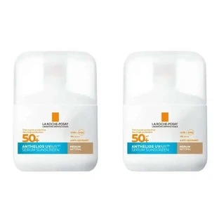 La Roche Posay Anthelios Uvair Сонцезахисна сироватка Spf50+ відтіночний засіб, 2X50 мл