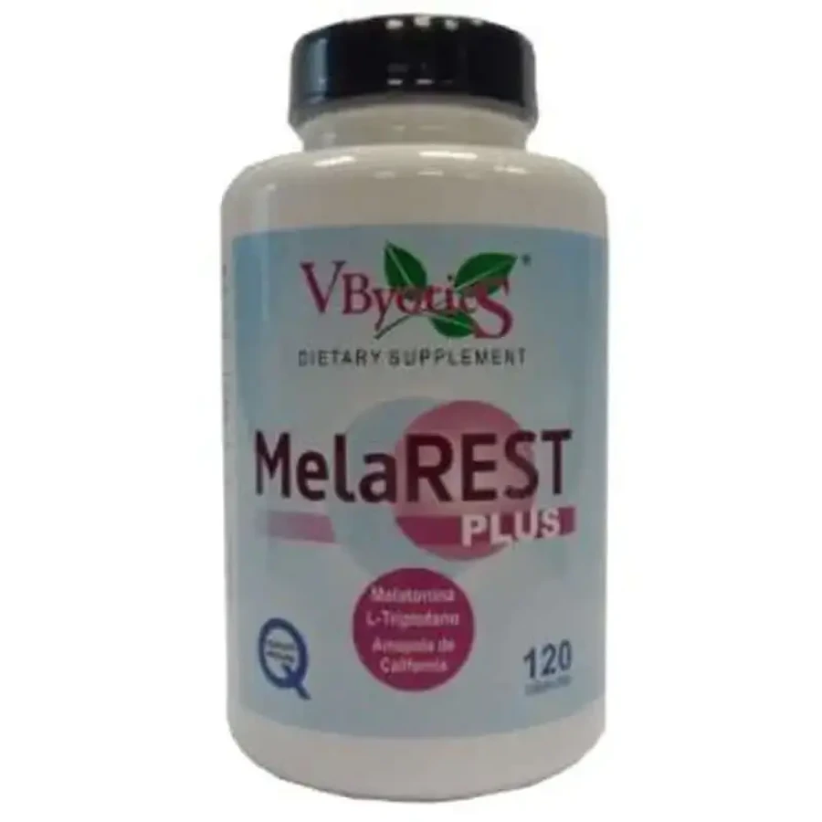 Vbyotics Melarest (мелатонін/мелатонін/кленовий сік/триптофан) 120Ca: ціни та характеристики
