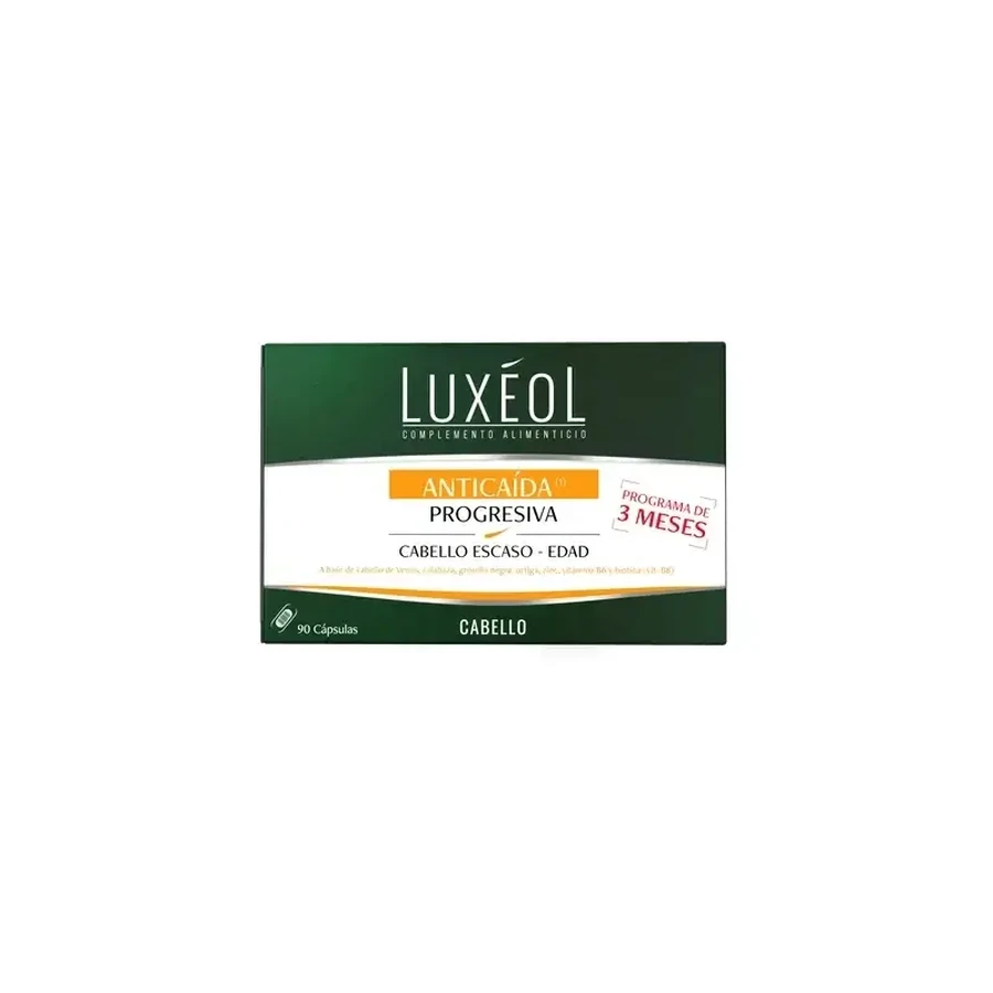 Luxeol Anticaida Progressive 3 месяца, 90 таблеток: цены и характеристики