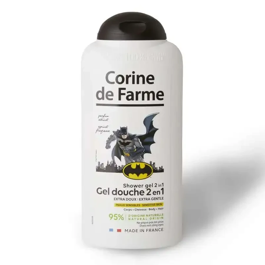 Гель для душу Corine De Farme Бетмен 2 в 1, 300 мл: ціни та характеристики