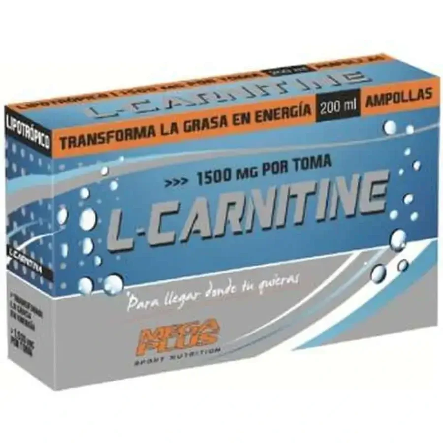 Mega Plus L-Carnitine 1500Mg 20Amp: ціни та характеристики