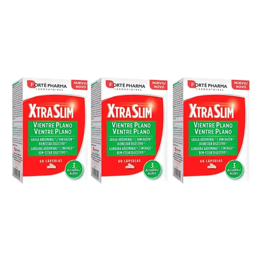 Forté Pharma Triplo Xtraslim Плоский живіт 3 x 60 капсул: ціни та характеристики