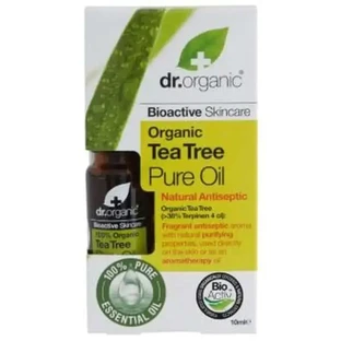 Чиста олія чайного дерева Dr.Organic для всіх типів шкіри, 10 мл