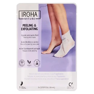 Відлущувальна маска та скраб Iroha Nature Corporal Socks Peeling & Exfoliating Mask & Scrub, 20 мл