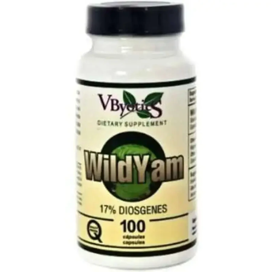 Vbyotics Wild Yam 100 капсул: цены и характеристики