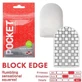 Кишеньковий мастурбатор Tenga Blocked Edge Кишеньковий мастурбатор