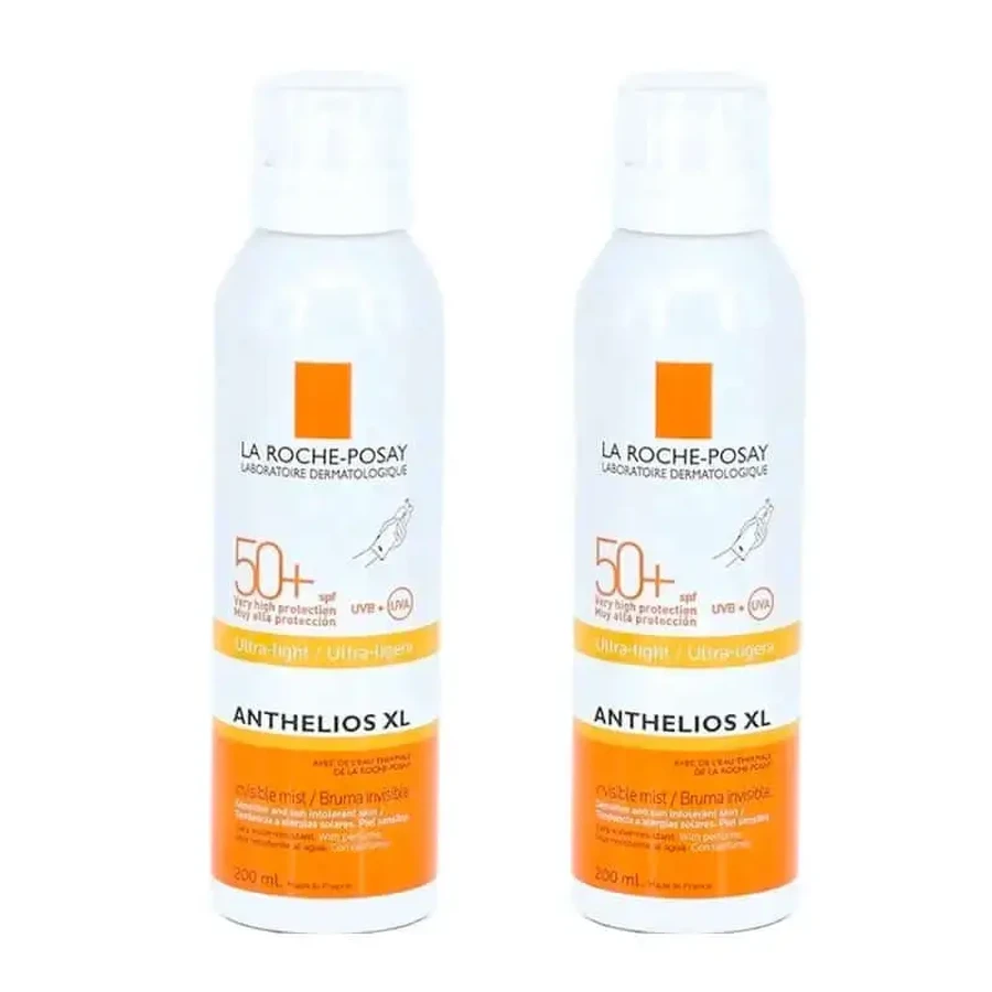 La Roche Posay Duplo Anthelios Xl Невидимий туман Spf 50+, 2 x 200 мл: ціни та характеристики