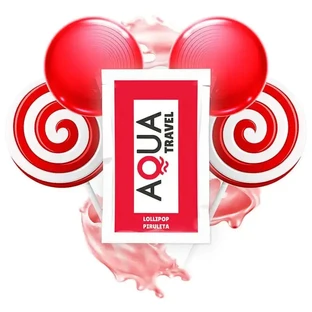 Лубрикант Aqua Travel на водной основе со вкусом леденца - 6 мл
