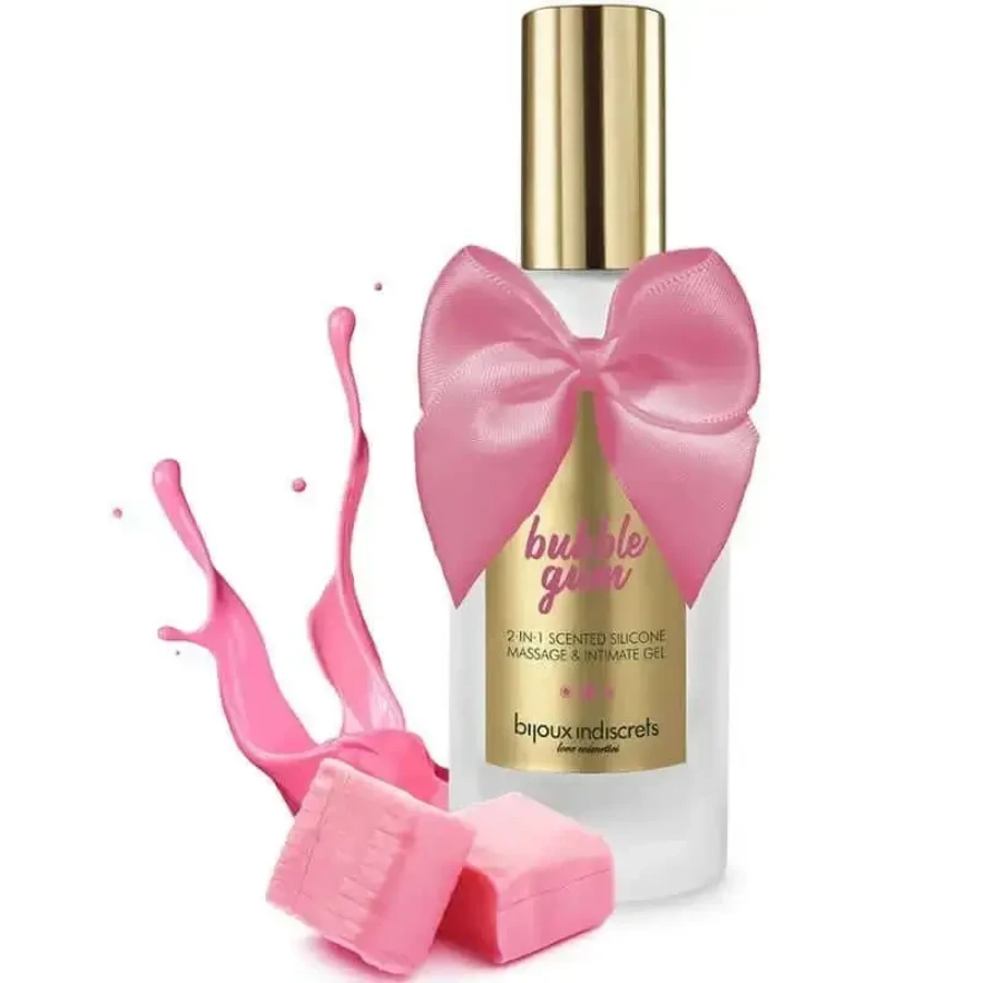 Bijoux Love Cosmetiques Бульбашкова гумка 2 в 1 Полунична бульбашкова гумка силіконовий гель 100 мл: ціни та характеристики