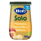 Hero Baby Eco Яблуко, персик та банан в баночці 190 г