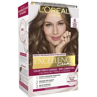 L'Oréal Paris Excellence Creme Permanent Hair Color - Оттенок 6 Темный блондин