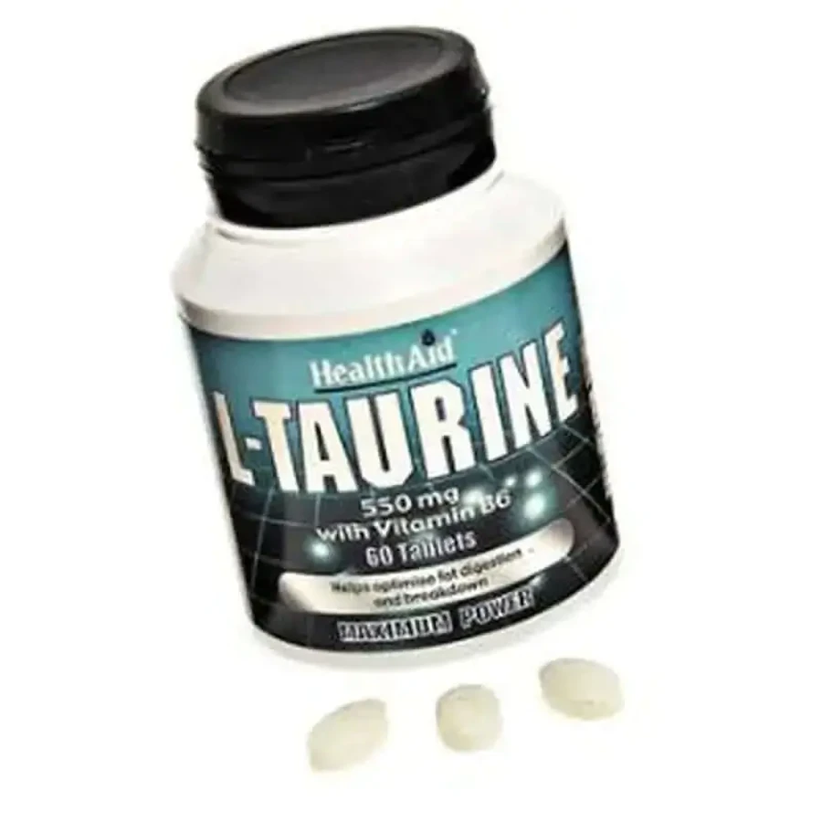 Health Aid L-Taurine 60Comp: цены и характеристики