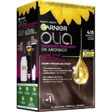 Garnier Olia Перманентна фарба без аміаку для приємного запаху з натуральними квітковими оліями - Шоколад 4.15