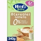 Hero Baby Зерновые хлопья 8 злаков с печеньем 340 г