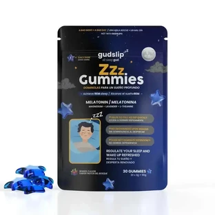 Gudslip Gummies Melatonin Gudslip , 30 жевательных резинок