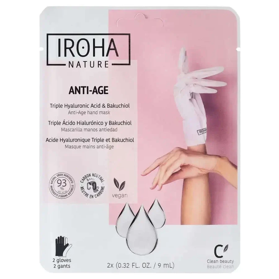Iroha Nature Перчатки для тела Macarilla Anti-Aging, 20 мл: цены и характеристики