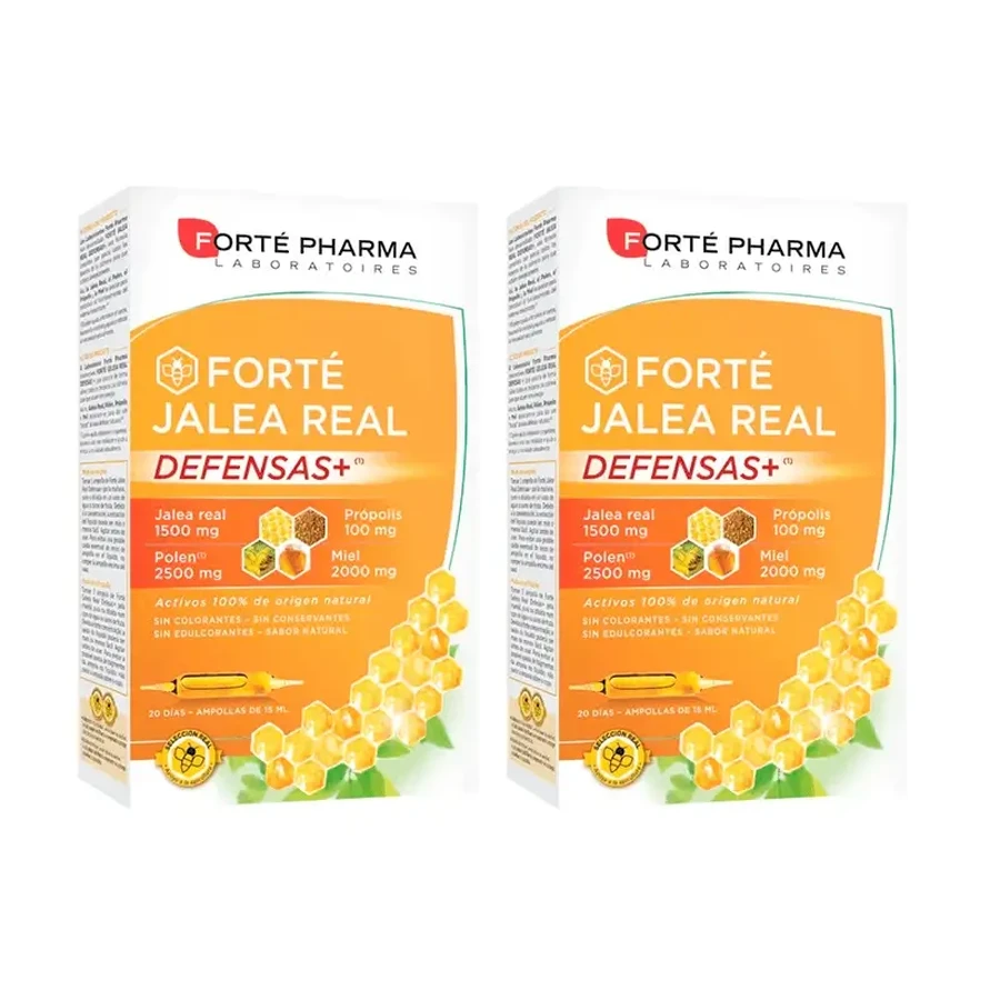 Forté Pharma Duplo Forté Royal Jelly Defence+, 2 х 20 флаконів: ціни та характеристики