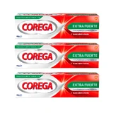 Вершки Corega Triplo Super Ultra Cream Extra Strong, 3 x 40 грамів