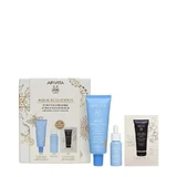 Apivita Promo Aqua Beelicious Illuminating Moisturizing Fluid Cream Spf 30 With Colour, 40 мл + безкоштовна сироватка 10 мл + чорний детокс 5 мл