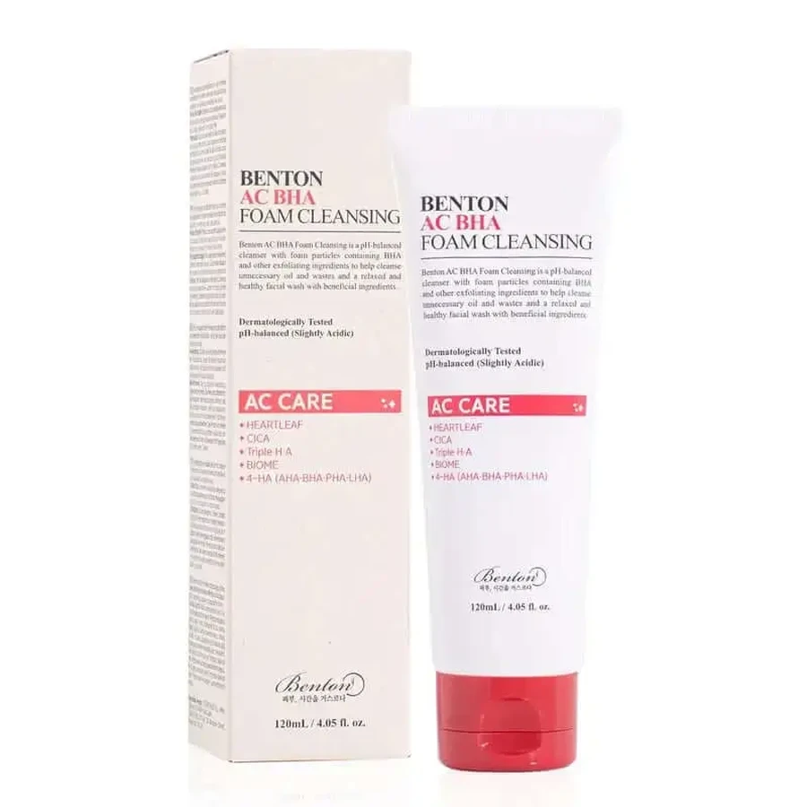Benton Ac Bha Foam Cleanser, 120 гр: цены и характеристики