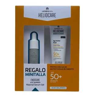 Heliocare Pack Helio 360 Age Active Fluid 50 мл + Age Barrier 10 мл Minitalla