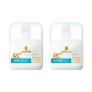 La Roche Posay Anthelios Uvair Сонцезахисна сироватка Spf50+ Tinted Light, 2X50 мл