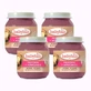 Babybio Яблуко з чорницею, упаковка 4 шт. з чорницею, 130 г