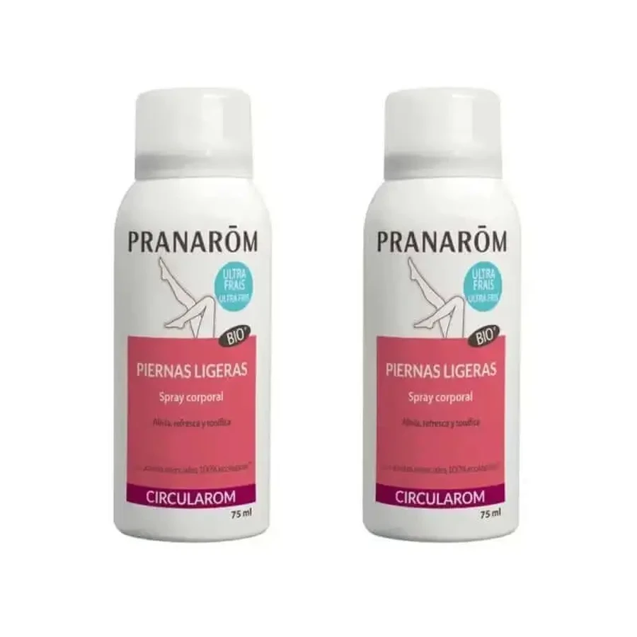 Спрей для тіла Pranarôm Circularom Light Legs, 2X75мл: ціни та характеристики