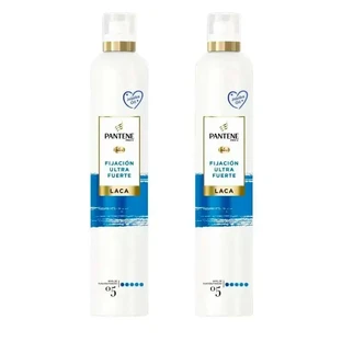 Pantene E Pro-V Лак для волос ультрасильной фиксации, упаковка 2 x 370 мл