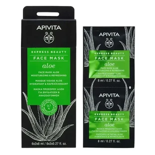 APIVITA Express Beauty Увлажняющая маска с алоэ