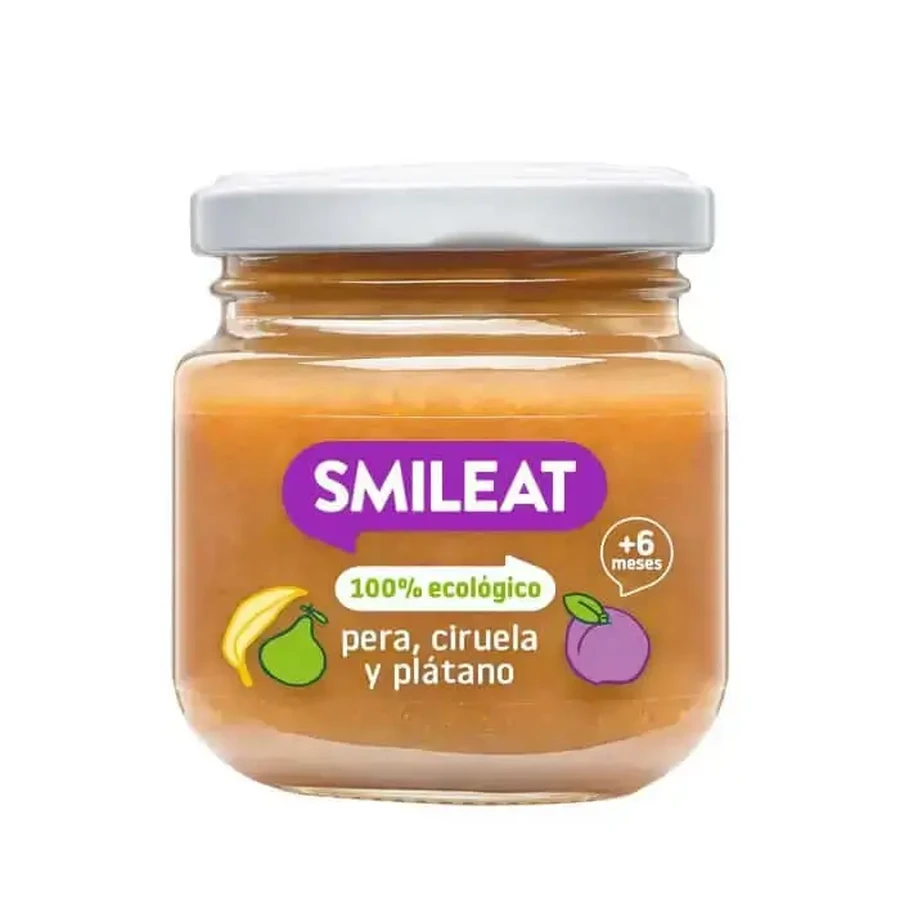 Smileat Баночка з трьома фруктами, 130 г: ціни та характеристики