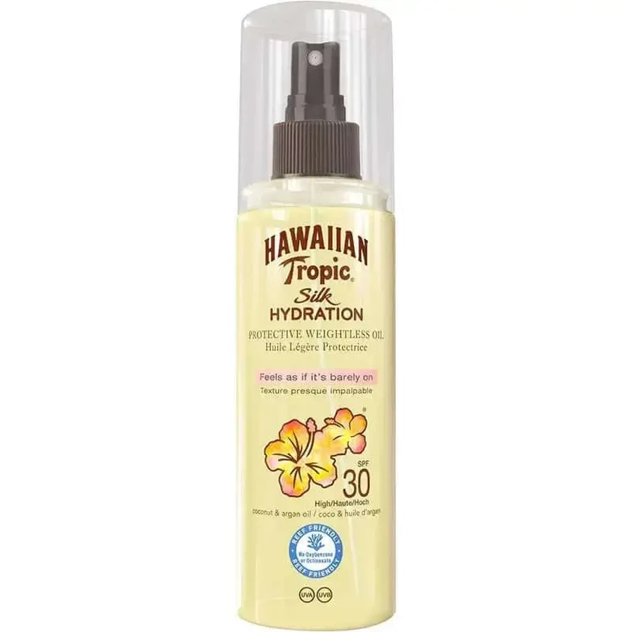 Сухий олійний зволожувальний туман Hawaiian Tropic Silk Hydration SPF30 150 мл: ціни та характеристики