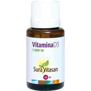 Sura Vitas Вітамін D3, 15 мл