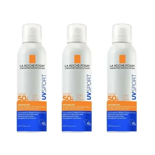 La Roche Posay Anthelios Uv Sport Невидимий охолоджуючий серпанок Spf50+, 3X200 мл